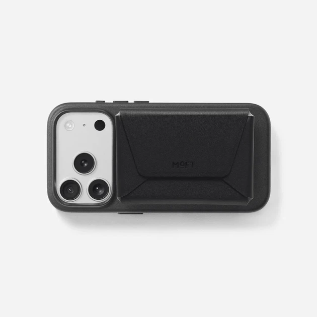 Магнітний гаманець-штатив Moft Agile Travel Black with MagSafe (MB005S-1-JTBK) - зображення 3