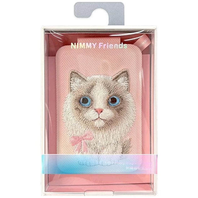 Etui-portfel Nimmy New Big-Eye Cute Pets 2.0 Pink (6971080317712) - obraz 7