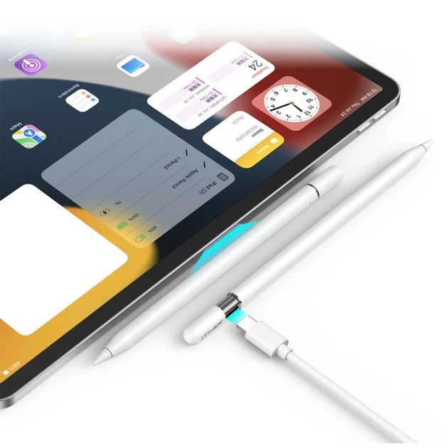 Стилус Acefast V3 для iPad с беспроводной зарядкой и 2 сменными наконечниками White (6974316285458) - изображение 6