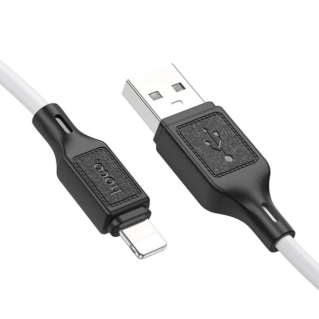 Кабель Hoco X90 USB A to Lightning White (6931474788412) - Фото 2 Кабель Hoco X90 USB A to Lightning White (6931474788412) - изображение 2