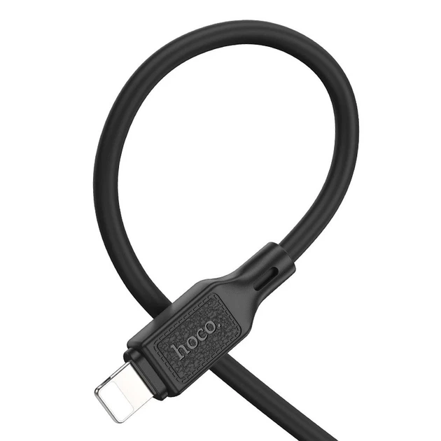 Кабель Hoco X90 USB A to Lightning Black (6931474788405) - изображение 2