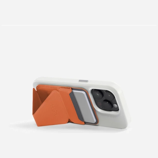 Магнитный кошелёк и подставка для телефона Moft Movas Snap-On MagSafe Sunrise (MS007MP-1-MO-SROG) - изображение 4