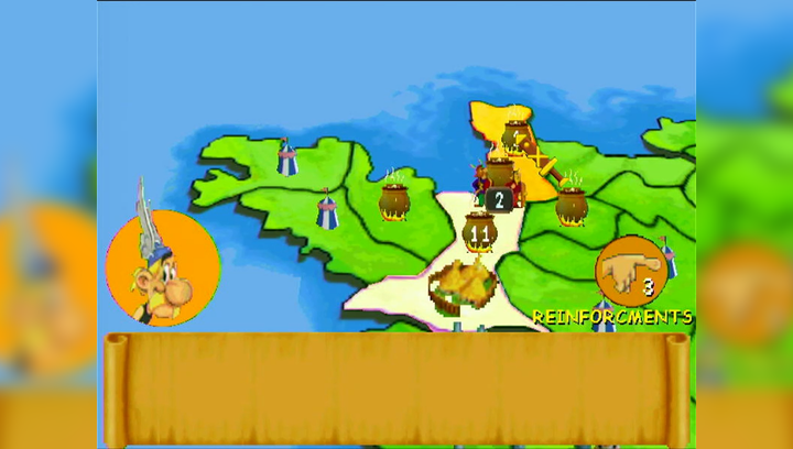 Игра Sony PlayStation 1 Asterix: The Gallic War Europe Английская Версия Б/У - изображение 6