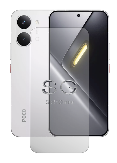 Пленка для POCO X8 Pro Max на экран износоустойчивая полиуретановая SoftGlass - Фото 3 Пленка для POCO X8 Pro Max на экран износоустойчивая полиуретановая SoftGlass - изображение 3
