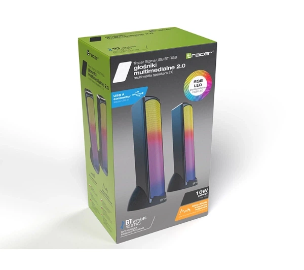Динаміки Tracer Sigma USB RGB Чорний - зображення 7