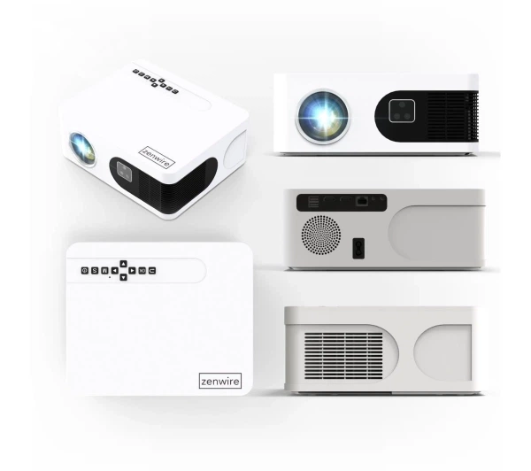 Проектор Zenwire KPROE601H LED Full HD Android TV Wi-Fi Bluetooth - Фото 4 Проектор Zenwire KPROE601H LED Full HD Android TV Wi-Fi Bluetooth - изображение 4