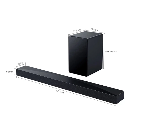 Саундбар TCL Q65H 5.1 Bluetooth Dolby Atmos DTS X - Фото 4 Саундбар TCL Q65H 5.1 Bluetooth Dolby Atmos DTS X - изображение 4