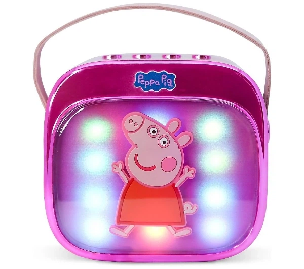 Мікрофон з динаміком Bluetooth OTL Technologies Peppa Pig 5W Рожевий - Фото 5 Мікрофон з динаміком Bluetooth OTL Technologies Peppa Pig 5W Рожевий - изображение 5