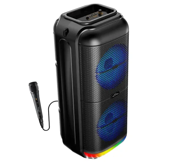 Bluetooth динамік Media-Tech BT POWER AUDIO MT3183 50W Радіо FM Мікрофон Караоке Чорний - зображення 3