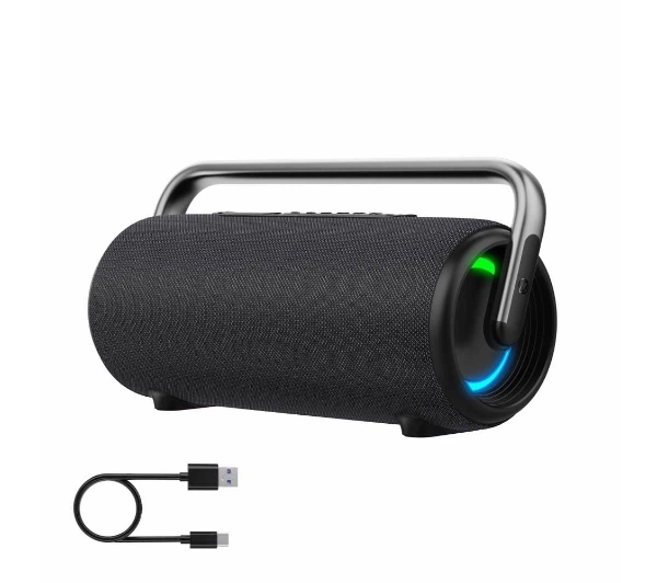 Bluetooth-колонка Manta SPK325 80W Чорна - зображення 2