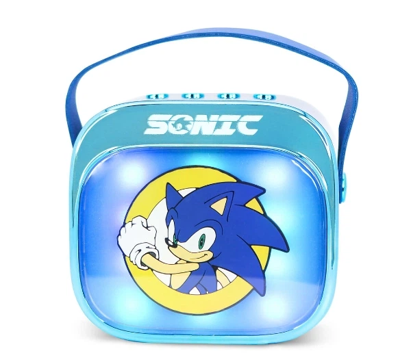 Мікрофон з динаміком Bluetooth OTL Technologies Sonic The Hedgehog 5W Синій - Фото 5 Мікрофон з динаміком Bluetooth OTL Technologies Sonic The Hedgehog 5W Синій - изображение 5
