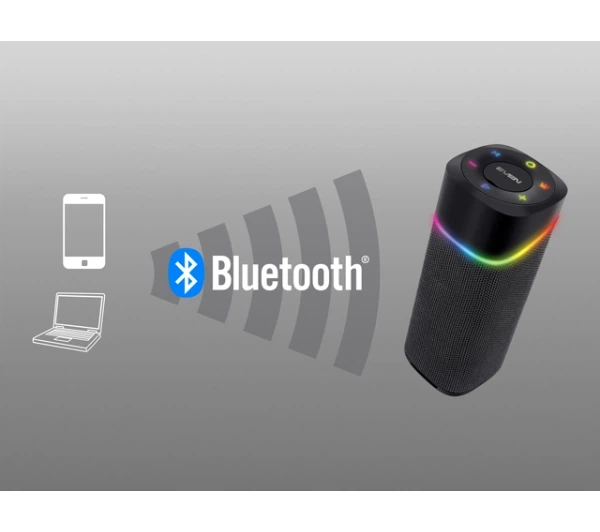 Bluetooth-колонка Sven PS-155 10W Радіо FM Чорний - Фото 11 Bluetooth-колонка Sven PS-155 10W Радіо FM Чорний - зображення 11