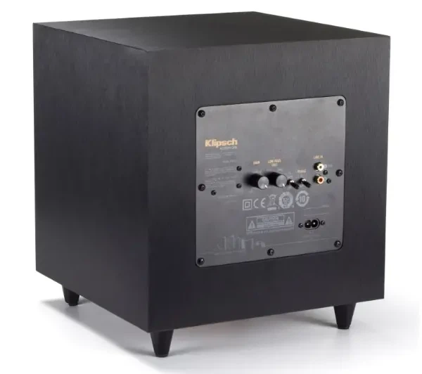 Сабвуфер Klipsch R-8SW Активний 50W Чорний - Фото 3 Сабвуфер Klipsch R-8SW Активний 50W Чорний - изображение 3