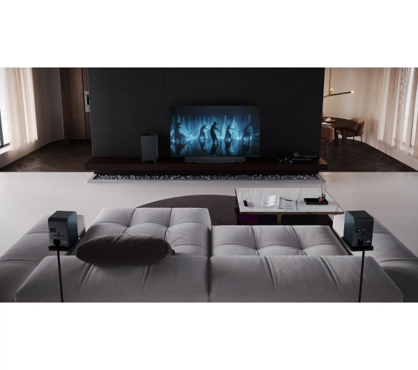 Саундбар Sharp HT-SBW53121 3.1.2 Bluetooth Dolby Atmos DTS X Чорний - Фото 4 Саундбар Sharp HT-SBW53121 3.1.2 Bluetooth Dolby Atmos DTS X Чорний - изображение 4