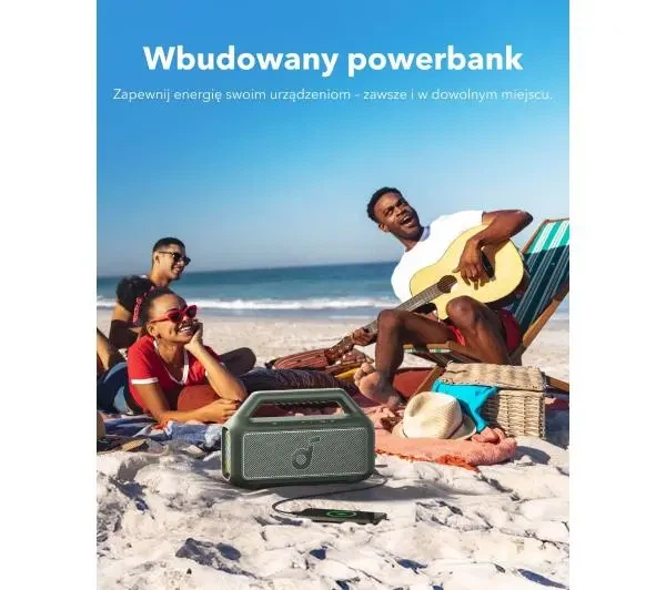 Bluetooth динамік Soundcore Boom 2 80W Зелений - изображение 2