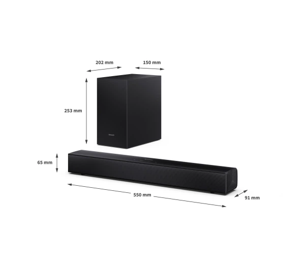 Саундбар Sharp HT-SBW121 2.1 Bluetooth - изображение 8