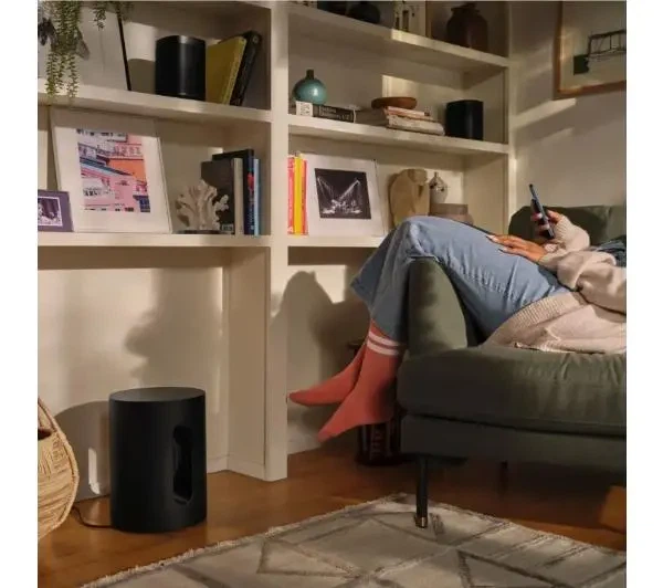 Сабвуфер Sonos Sub Mini Активний Чорний - Фото 3 Сабвуфер Sonos Sub Mini Активний Чорний - изображение 3
