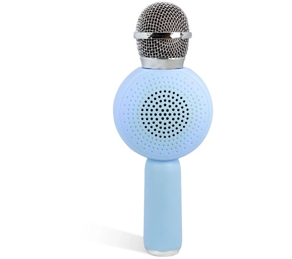 Мікрофон з динаміком Bluetooth OTL Technologies Bluey PopSing LED Light Up Wireless Karaoke 5W Яскраво-блакитний - изображение 6