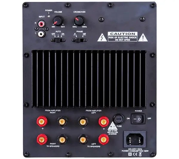 Сабвуфер Wilson SUB-10 Активний 150W Чорний - изображение 3