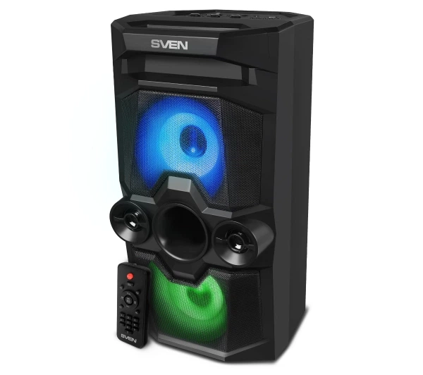 Bluetooth динамік Sven PS-655 50W Чорний - зображення 7