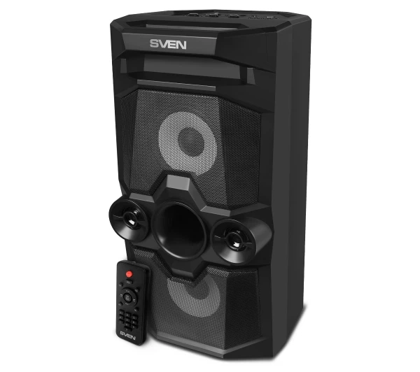 Bluetooth динамік Sven PS-655 50W Чорний - зображення 8