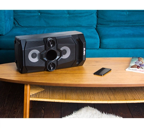 Bluetooth динамік Sven PS-655 50W Чорний - зображення 11