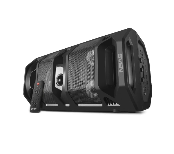 Bluetooth-колонка Sven PS-670 65W Радіо FM Чорний - Фото 5 Bluetooth-колонка Sven PS-670 65W Радіо FM Чорний - зображення 5