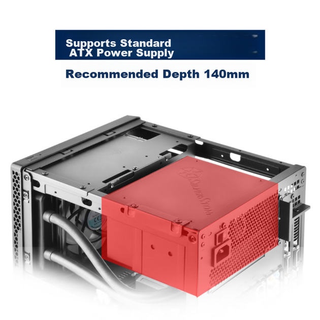 Корпус Silverstone SG13B ITX - Фото 7 Корпус Silverstone SG13B ITX - зображення 7