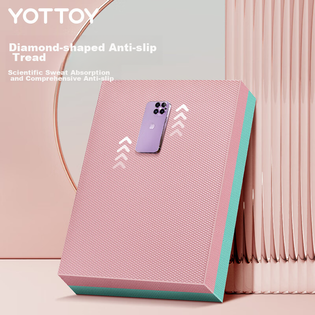 Yottoy Balance Pad, коврик для йоги, поддержка для планки, тренировка мышц кора, фитнес-йога, бесшумный, нескользящий, утолщенная мягкая пена, подушка для коленей - изображение 8