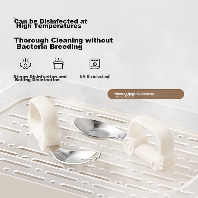 Детские столовые приборы YEEHOO из стали 316L с футляром 2 шт Rice White (C149A) - Фото 8 Детские столовые приборы YEEHOO из стали 316L с футляром 2 шт Rice White (C149A) - изображение 8