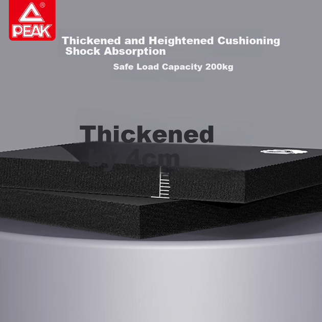 Противоскользящая толстая мягкая подушка для коленей Peak Balance Pad для йоги, фитнеса, планки, тренировки мышц кора, жима лежа. - изображение 7