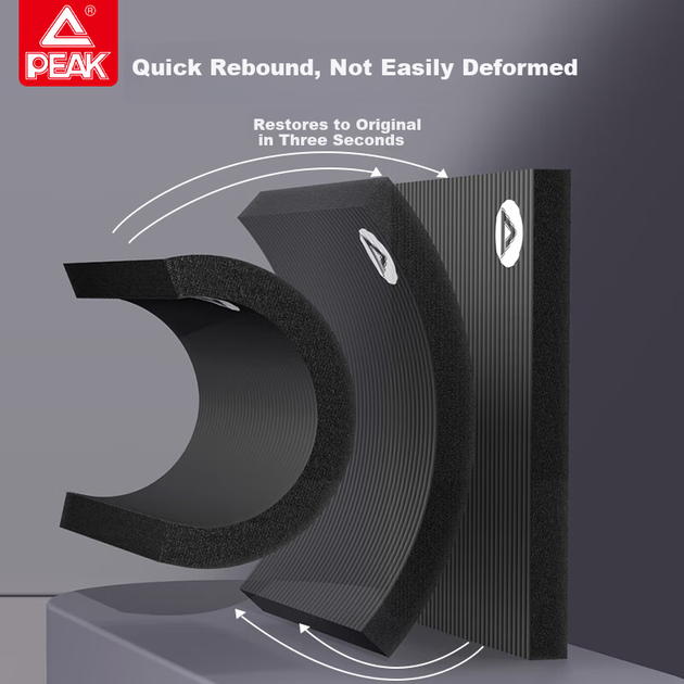 Противоскользящая толстая мягкая подушка для коленей Peak Balance Pad для йоги, фитнеса, планки, тренировки мышц кора, жима лежа. - изображение 9