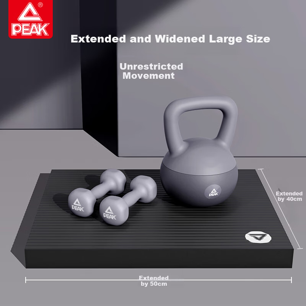 Противоскользящая толстая мягкая подушка для коленей Peak Balance Pad для йоги, фитнеса, планки, тренировки мышц кора, жима лежа. - изображение 11
