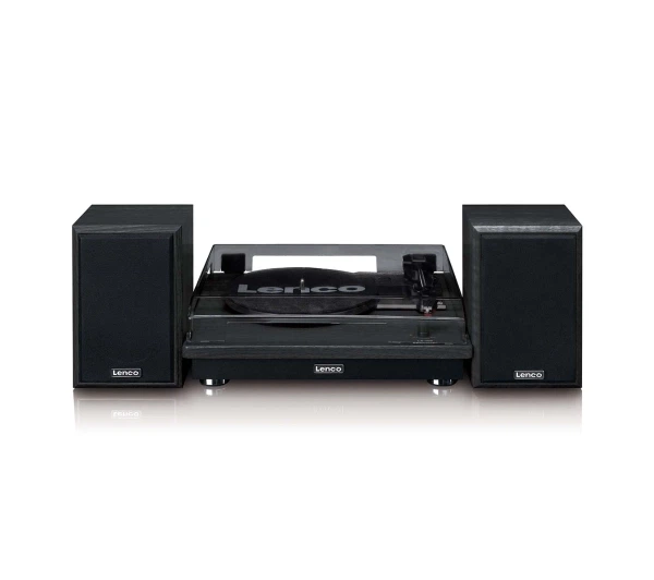 Програвач із колонками Lenco LS-100BK (A004815) - зображення 3