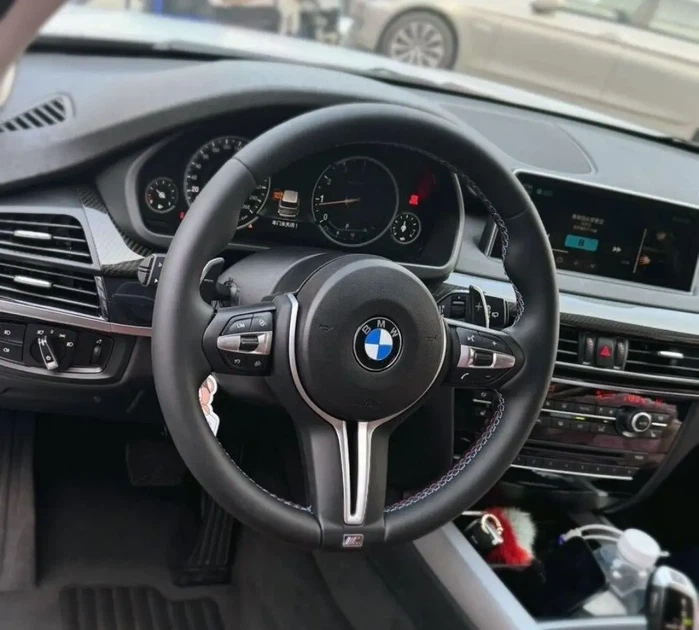 Шкіряне M Кермо з підігрівом та вібро М3 стиль BMW F series F20 F21 F30 F31 F32 F33 F36 X3 F25 F15 F01 F02 F06 F07 F10 F11 F12 F13 - зображення 9