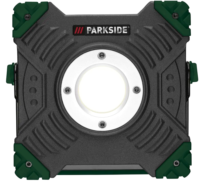 Аккумуляторный светодиодный прожектор 2000 люмен для кемпинга Powerbank Parkside черный - изображение 4