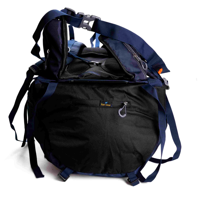 Туристический рюкзак 68 л нейлон для походов с креплением MOLLE синий HM-3797 - изображение 5