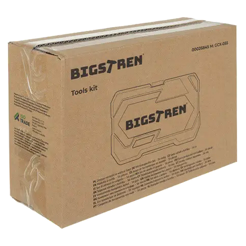 Набор инструментов 56 элементов 1/4 для сервиса и автомобиля Bigstren - изображение 9