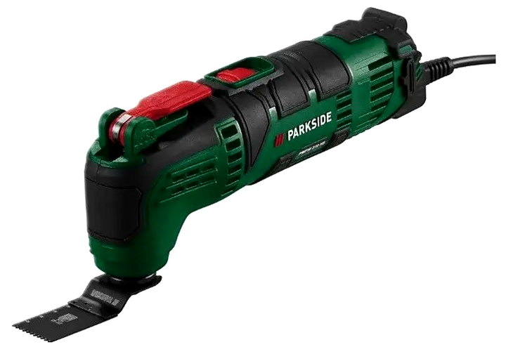 Багатофункційний інструмент 310 Вт для дому з аксесуарами 9 шт Parkside HM-0034 - Фото 2 Багатофункційний інструмент 310 Вт для дому з аксесуарами 9 шт Parkside HM-0034 - зображення 2