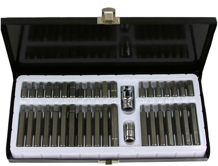 Биты для ключей 40 шт IMBUS TORX SPLINE механика автосервис Mar-pol - зображення 4