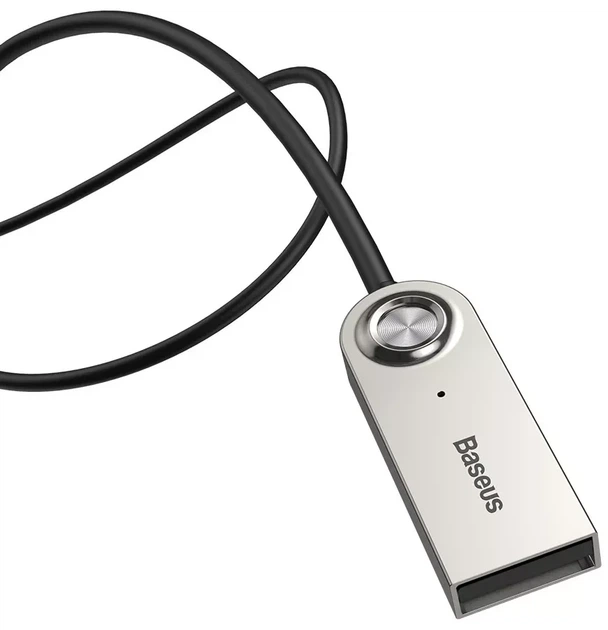 Bluetooth-ресивер Baseus BA01 USB 3.5 мм 30-100 см Черный TPE+ABS - изображение 5