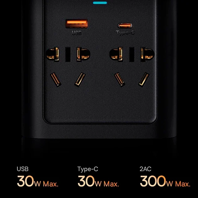 Автомобільний інвертор Baseus IGBT Power Inverter 300W 110V USB-C чорний - зображення 12