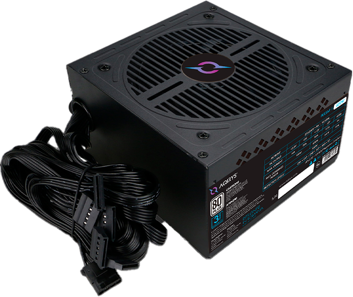 Блок живлення Aqirys Pulsar SI 550W 80 Plus White (AQRYS_PULSARSI550W) - зображення 2