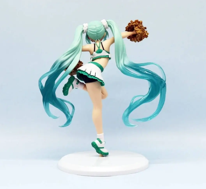 Аніме фігурка Vocaloid Вокалоїд Miku Hatsune Хацуне Міку черлідер,19 см - Фото 4 Аніме фігурка Vocaloid Вокалоїд Miku Hatsune Хацуне Міку черлідер,19 см - зображення 4