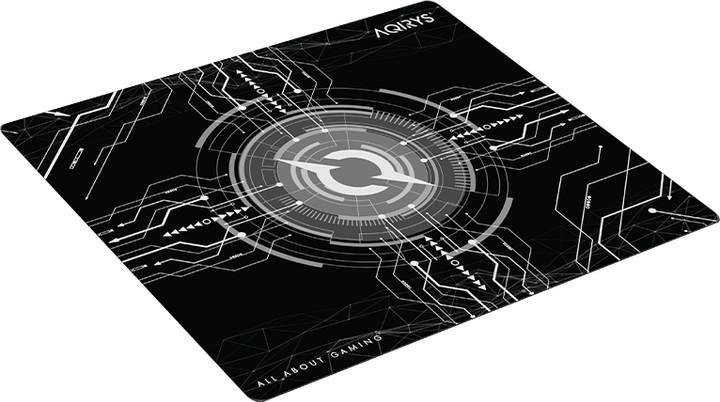 Ігрова поверхня AQIRYS GRUIS Medium 450 × 400 × 4 мм Black - зображення 2