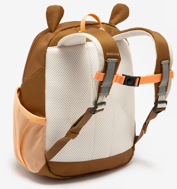 Дитячий Туристичний (Похідний) Рюкзак QUECHUA NH100 7 л від 2 до 5 років Коричневий - Фото 6 Дитячий Туристичний (Похідний) Рюкзак QUECHUA NH100 7 л від 2 до 5 років Коричневий - зображення 6