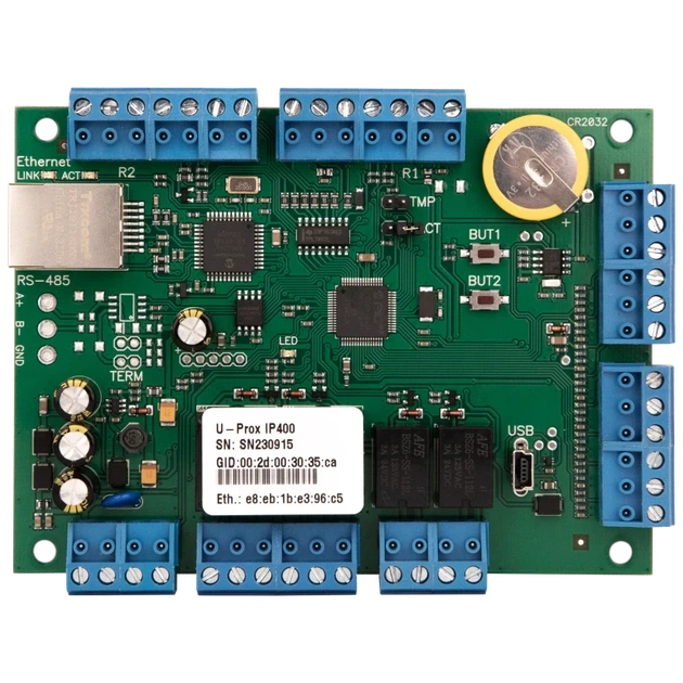 Контроллер для двух дверей U-Prox IP400 OSDP - изображение 3