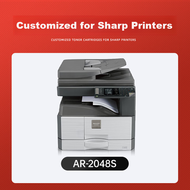 Тонер Huiwei для Sharp (MX-237) AR-2048S/AR-2048NV/AR-2048D повышенной емкости с чипом Black - изображение 4