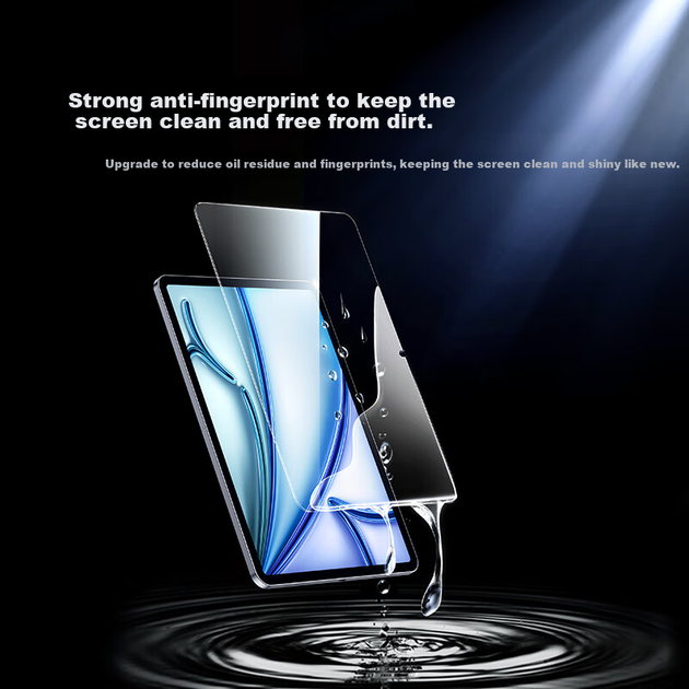 Защитная пленка из закаленного стекла UGREEN для iPad Air 5/4, совместима с моделями Pro 2022/21/20/18 и Pro 11, установка без пыли, для планшетов Apple 10,9/11 дюймов, прозрачная защитная пленка HD с коробкой для быстрой установки. - изображение 6