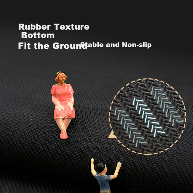 Входной коврик Ruien Silk Loop, большой, с нескользящей поверхностью, всё будет гладко. - изображение 8